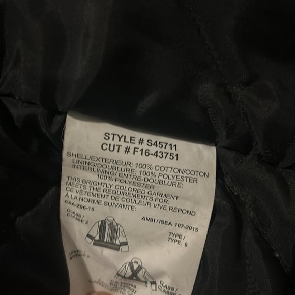 Work king safet jacket size xl - Picture 3 of 4